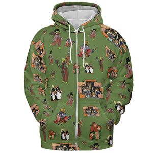 All-over Print Hoodie - CZMXCCCJ - - 3