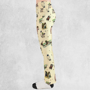 The Wind In The Willows Flare Leggings