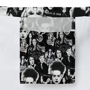 Horror Ladies Slay Collage Classic Horror Movies Large Tote Bag
