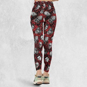Many Faces Of Dracula Legging
