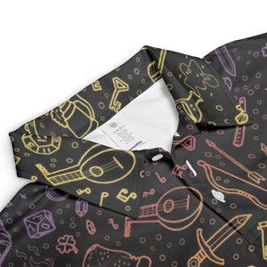 DnD Tabletop RPG Pattern AOP Men/Women Polo Shirt