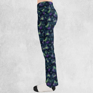 The Real Ghostbusters Slimer Classics Retro Flare Leggings