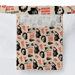 Leatherface The Texas Chainsaw Massacre Horror Pattern Large Tote Bag