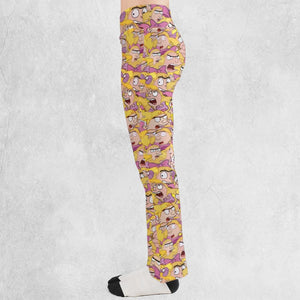 Helga G. Pataki Hey Arnold Flare Leggings