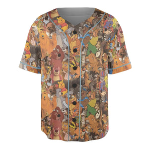 Bear Squad Unisex Baseball Jersey