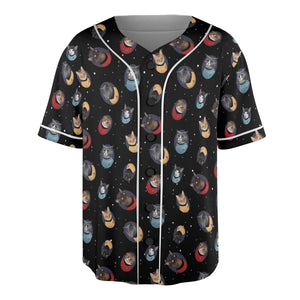 Live Long and Paws-purr Star Trek Unisex Baseball Jersey