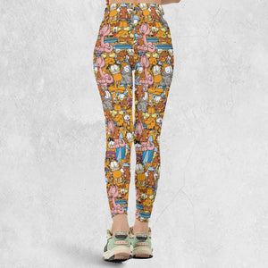 Purr-fect Garfield Legging