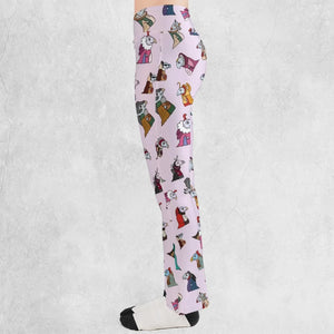 Cute Skeksis The Dark Crystal Flare Leggings