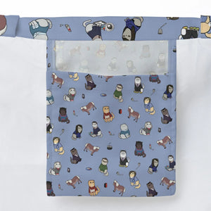 Purrs and Recreation Parks and Recreation Large Tote Bag