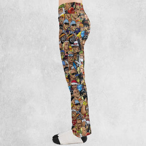 Classic Wrestlers Flare Leggings
