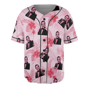 The Andy Griffith Show Pink Pattern Unisex Baseball Jersey