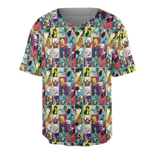 Saturday Morning Nostalgia Unisex Baseball Jersey
