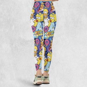Springfield Swag The Simpsons Legging