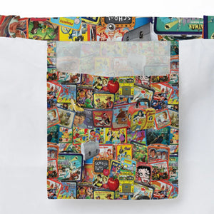 Retro Land TV Shows Large Tote Bag
