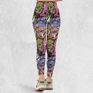 Nostalgic Villains Teenage Mutant Ninja Turtles Legging