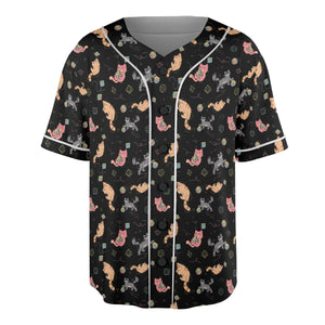 Dice Cat DnD Unisex Baseball Jersey