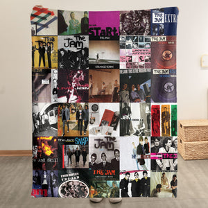 The Jam Sherpa Blanket A Mod Revival Classic for True Fans