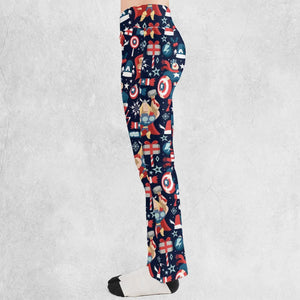 Marvelous Christmas Flare Leggings