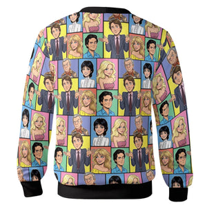 Sitcom Energy Three's Company Cardigan
