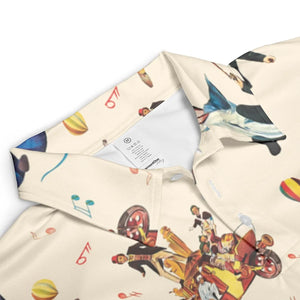 It's Scruumdidiyumptious Willy Wonka And Chocolate Factory AOP Men/Women Polo Shirt