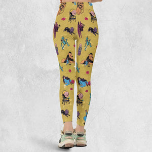 Friends in Emerald City Wizard of Oz Legging