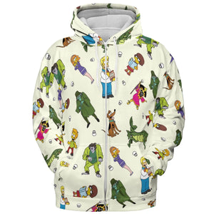 Mystery Simpsons All-over Print Hoodie