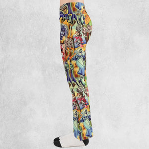 999 Happy Haunts Flare Leggings