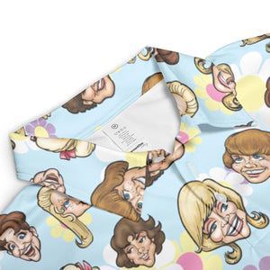 Retro TV The Brady Bunch Characters AOP Men/Women Polo Shirt