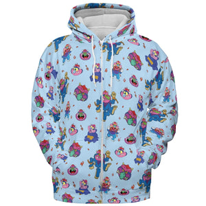 Blue Monster My Pet Monster All-over Print Hoodie