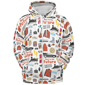 All-over Print Hoodie - V14WESRS - - 3
