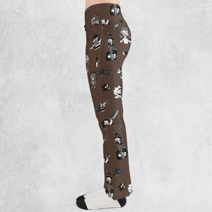 Treehouse of Horror The Simpsons Flare Leggings