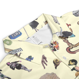 Monty Python's Flying Circus AOP Men/Women Polo Shirt