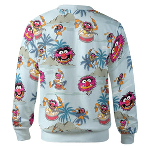 Animal The Muppet Show Drum Tropical Cardigan