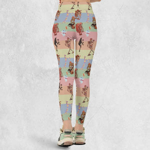 Spooky Monster Mash Cereal Monster Legging