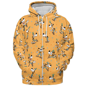 Gawrsh Cool Goofy All-over Print Hoodie