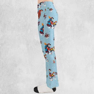 Song of The South Characters Flare Leggings