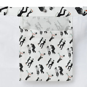 Frankenstein And Bride Movie Dance Scenes Large Tote Bag