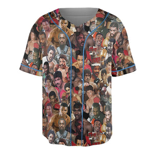 Fight Night Fit Boxing Legends Unisex Baseball Jersey