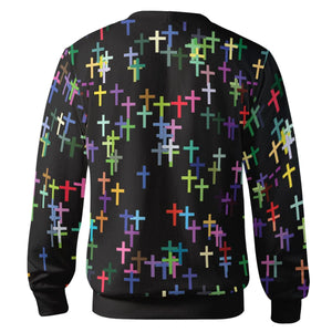 Christian Cross Cardigan