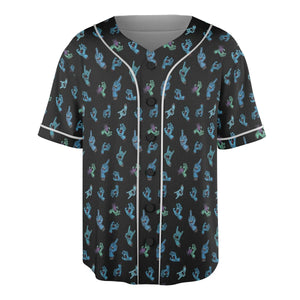 Santa Cruz Screaming Hand Unisex Baseball Jersey