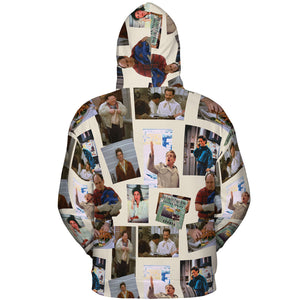 Seinfeld Famous Scenes All-over Print Hoodie