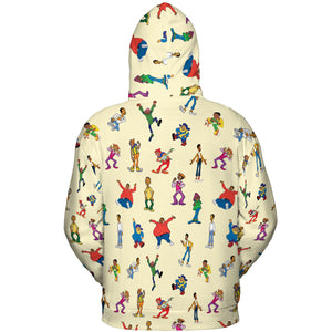 Fat Albert and the Cosby Kids All-over Print Hoodie