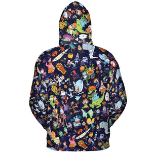 Nickelodeon Halloween Party All-over Print Hoodie