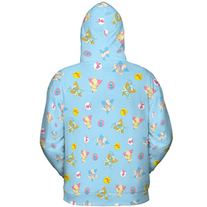 Rocko and Spunky Pattern Rocko's Modern Life All-over Print Hoodie
