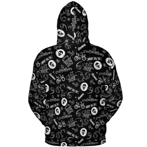 Never Say Die The Goonies Pattern All-over Print Hoodie