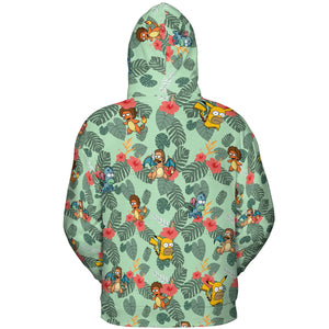 Simpsonmon The Simpsons Pokemon Mashup All-over Print Hoodie