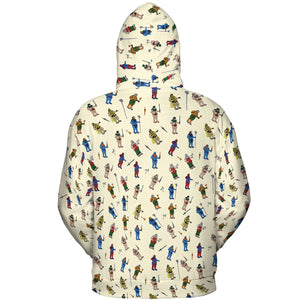 Carl In Masters Of The Universe Pattern All-over Print Hoodie