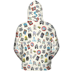 Chris Farley Matt Foley Motivational SNL All-over Print Hoodie