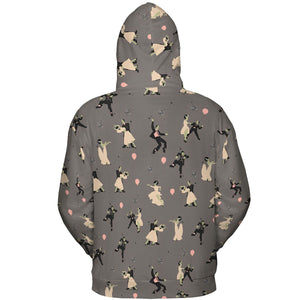 Dirty Dancing Frankenstein and Bride of Frankenstein All-over Print Hoodie