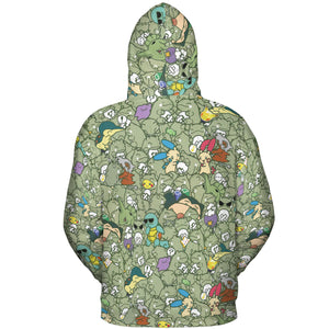 Epic Pokemon Pattern All-over Print Hoodie